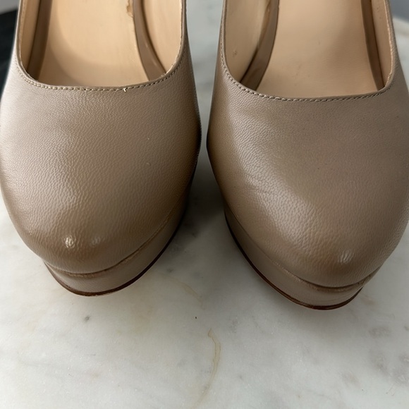 Nine West Marnia Nude Platform Heels - Picture 4 of 10